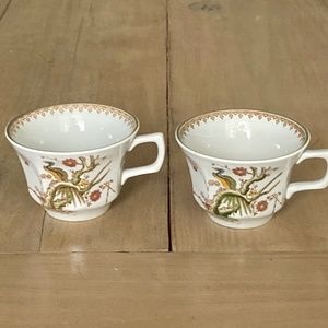 Set of 2 Wedgwood Old Chelsea Cups Made in England
